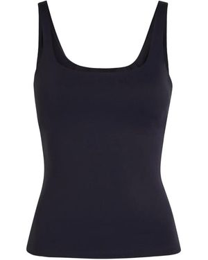 Tala Scoop-Neck Tank Top - Blue