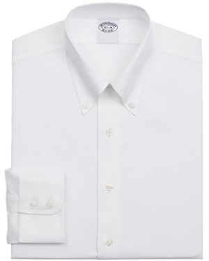 Brooks Brothers Button-Down Shirt - White
