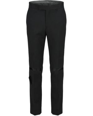 Givenchy Cut-Out Detail Wool Pants - Black