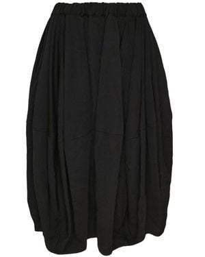 COMME DES GARÇON BLACK Twill Balloon Skirt - Black