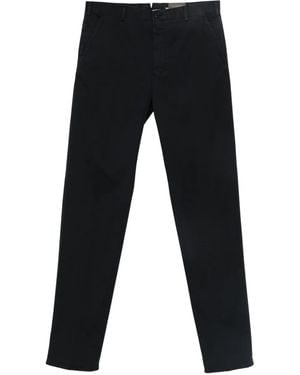 Incotex Stretch-Cotton Pants - Black