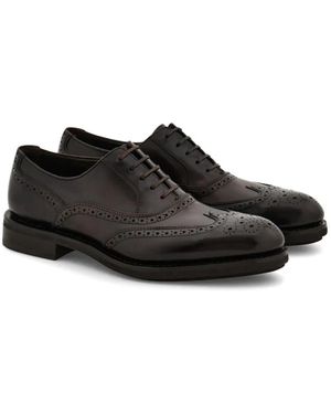 Ferragamo Raphael Brogues Shoes - Extra Wide Width Brown Mens Salvatore Ferragamo | Shoes | Ferragamo Raphael Brogues  main image 3