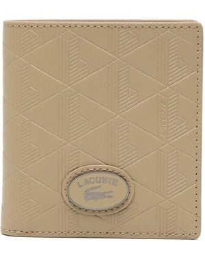 Lacoste Viennois Compact Wallet - Natural