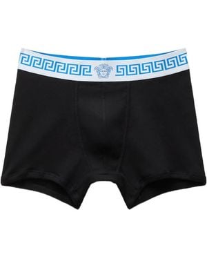 Versace Greca-Border Boxers - Black