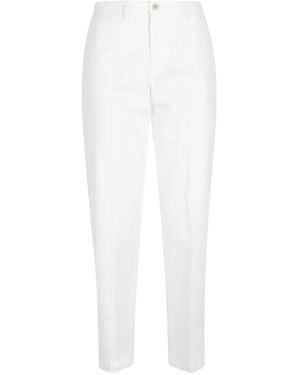 Briglia 1949 Button Trousers - White