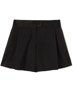 Off-White c/o Virgil Abloh Tailored A-Line Shorts - Black