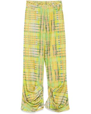 Collina Strada Pantalones Dante Con Estampado Gráfico - Amarillo
