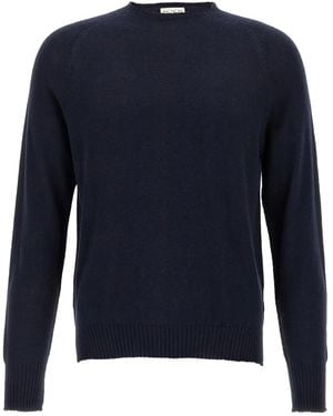 Ma'ry'ya Jersey con cuello redondo - Azul