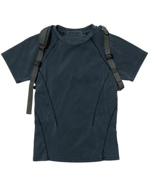 Hyein Seo Camiseta con cuello redondo - Azul