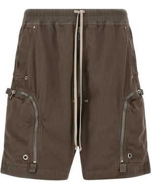 Rick Owens Bermudas Bauhaus Pod - Gris