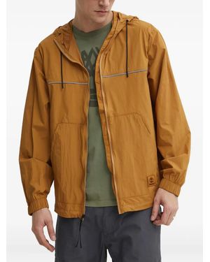 Timberland Hooded Zip Jacket - Brown