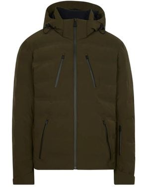 Aztech Mountain Hooded Zip Nuke Jacket - Green
