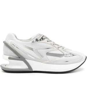 Fendi Sneakers Con Inserti First 1 - Bianco