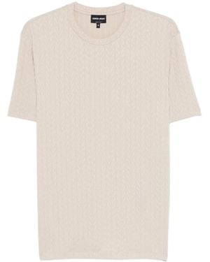 Giorgio Armani Crew-Neck T-Shirt - White