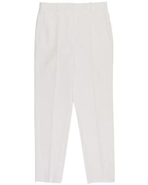 Slowear Pantalones De Corte Regular - Blanco