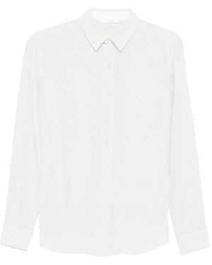 The Row Fiora Striped Shirt - White