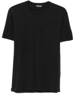 Tom Ford Crew-Neck T-Shirt - Black
