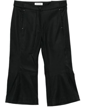 Low Classic Capri Pants - Black
