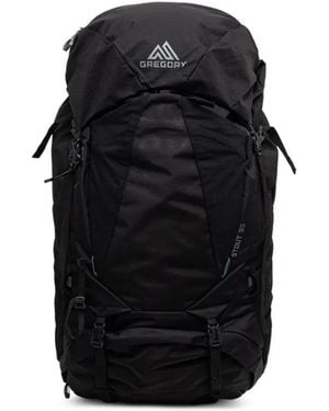 Gregory Stout 55L Buckle-Fastening Backpack - Black