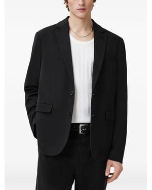 AllSaints Button-fastening Pocket Blazer - Black