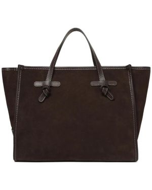 MARCELLA CLUB Knot-Detail Tote Bag - Brown