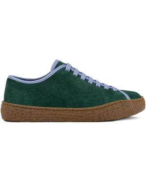 Camper Peu Terreno Suede Lace-Up Sneakers - Green