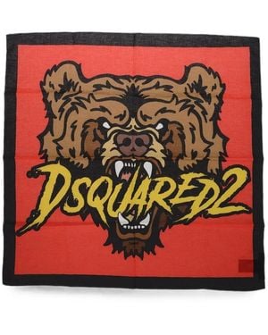DSquared² Horror Bandanna - Red