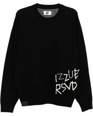 Izzue Pullover Mit Logo-Print - Schwarz