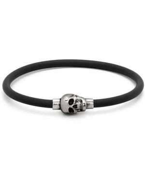 McQueen スカル ブレスレット - ホワイト