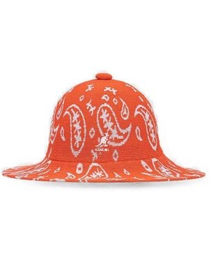 Kangol Cappello Con Stampa Paisley - Rosso