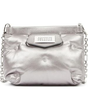 Maison Margiela Mini Glam Slam Carpet Clutch Bag - Grey