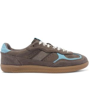Alohas Embossed-Logo Trainers - Brown