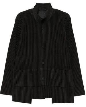 Homme Plissé Issey Miyake Multi-Pocket Jacket - Black