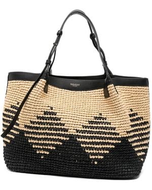Serapian Borsa Tote Secret Mosaico - Nero