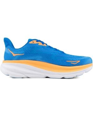 Hoka One One One Clifton 9 "Coastal Sky/All Aboard" Sneakers - Blau