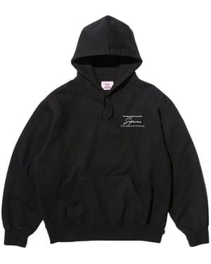 Supreme X Martine Rose Hoodie - Schwarz