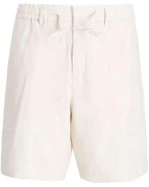 BOSS Shorts Mit Kordelzug - Weiß