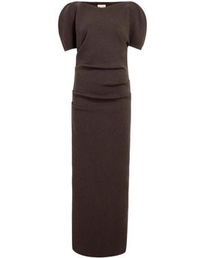 KHAITE Merce ドレス - ブラウン