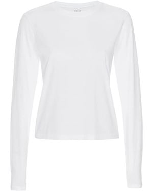 FRAME T-Shirt A Maniche Lunghe - Bianco
