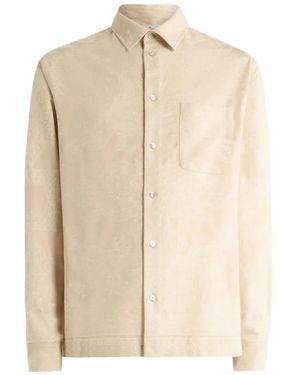 Etro Paisley-Motif Shirt - Natural