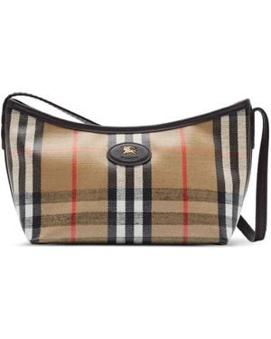 Burberry ハイランド ショルダーバッグ ミニ - ブラウン