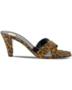 Designer Saint Laurent Leopard Heels for Women - Up to 29