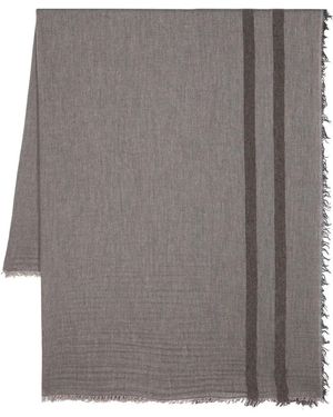 Forme D'expression Gestreifter Schal - Grau