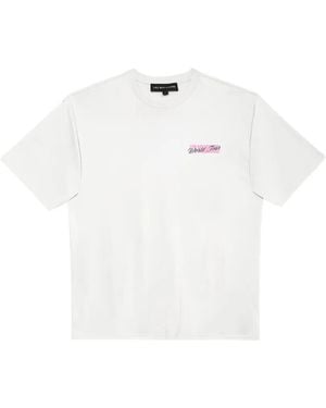 Les Benjamins T-Shirt Ample À Imprimé Graphique - Blanc