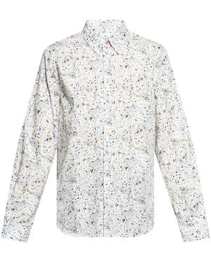 Paul Smith Abstract-Print Shirt - White