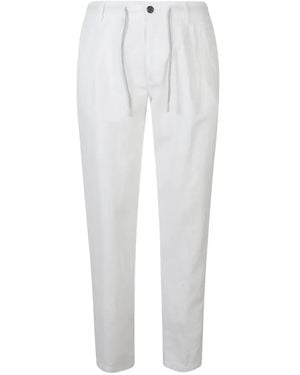 Eleventy Drawstring Trousers - White