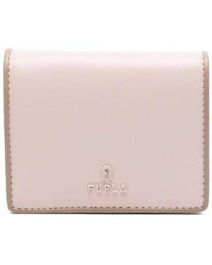 Furla Camelia S Leather Wallet - Pink
