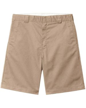 Carhartt Shorts mit Logo-Patch - Natur