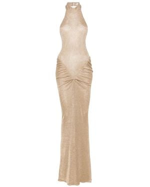 The New Arrivals Ilkyaz Ozel Cass マキシドレス - ナチュラル
