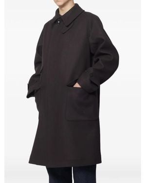 Kaptain Sunshine Geknöpfter Mantel - Schwarz